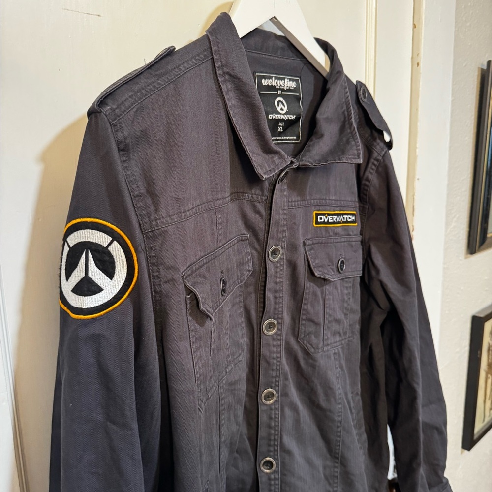 Overwatch Button-Up Military Jacket - Picture 3 of 6